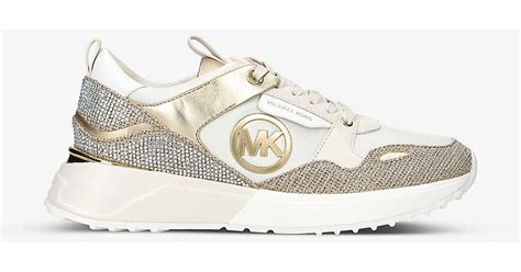 michael michael kors theo trainer|michael kors trainers for men.